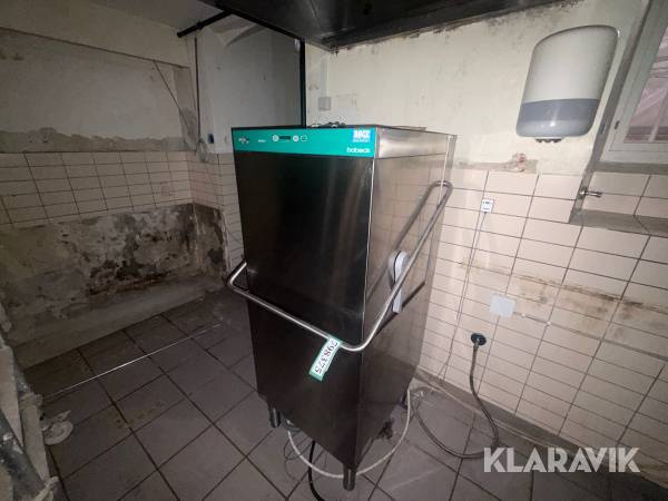 Industriopvaskemaskine Bobeck Goldbee HGS540-1. Hætteopvaskemaskine