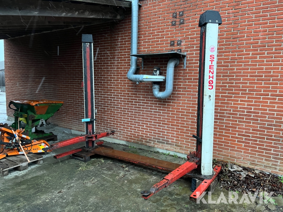 Tosøjlet lift 2500kg Stenhøj