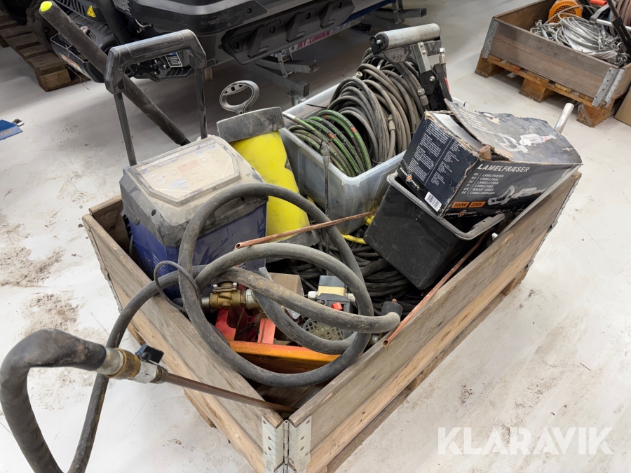 Assorteret tilbehør - 1 palle