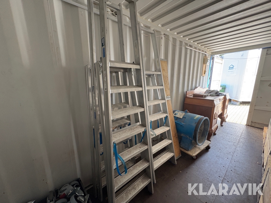 Aluminiumstiger Avanti Stigefabrikken 3 styk