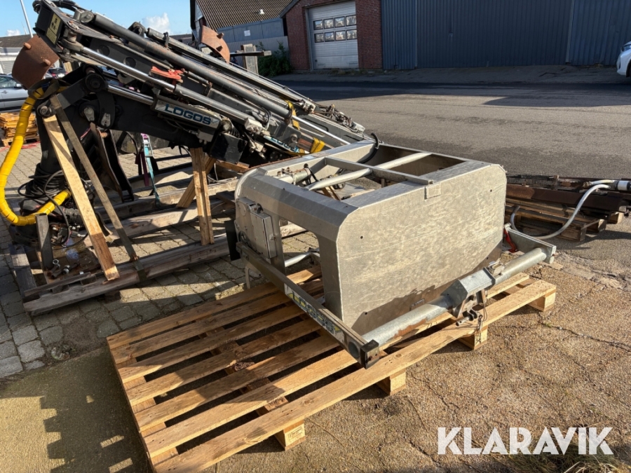 Kran til traktor Giraf System I70 - med mandakabskurv