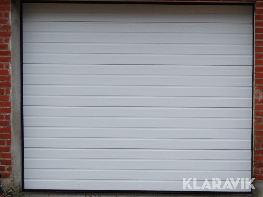 Ledhejseport Bearsafe Hvid 3 linjer, 4x4m