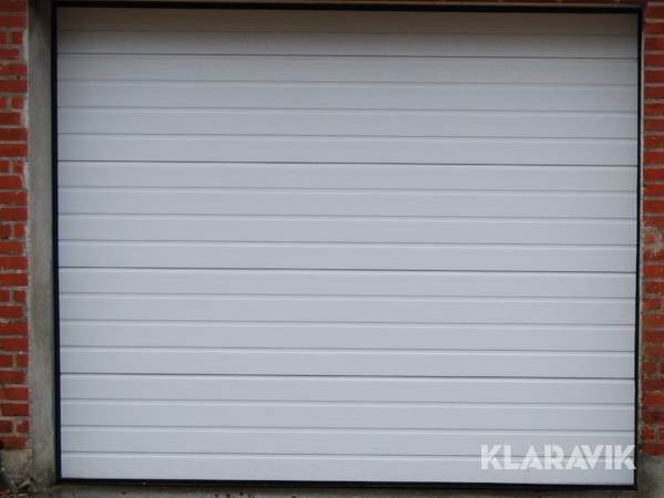 Ledhejseport Bearsafe Hvid 3 linjer, 4x4m