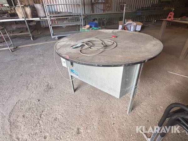 Pakkebord elektrisk Soco Ø120