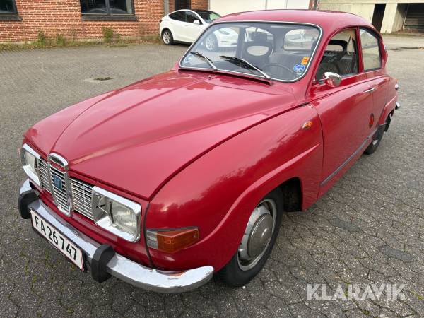 Veteranbil Saab 96 V4 med friløb