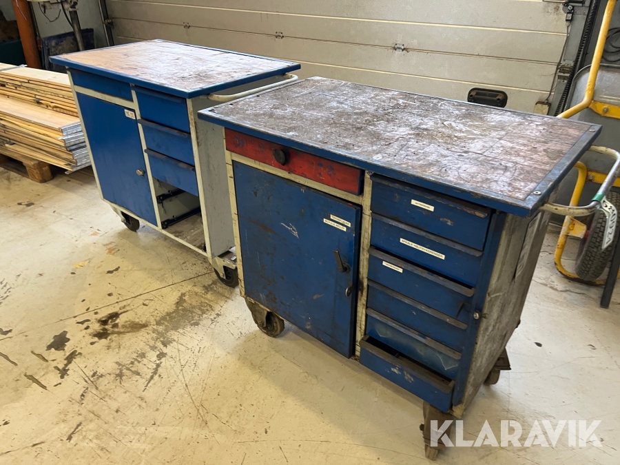 Værkstedsborde Blika 2 styk