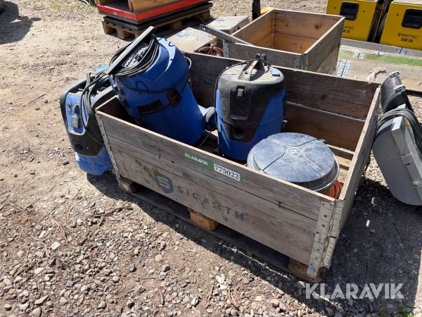Industristøvsugere Nilfisk 4 Styk