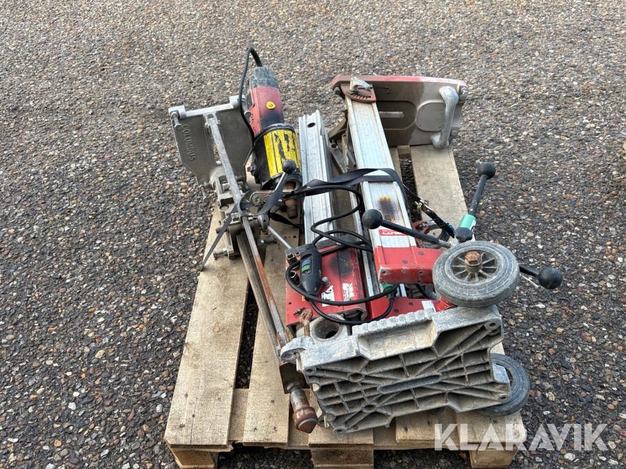 Kerneboremaskine med stativ Hilti & Dimas DD 130-Rig & DM-31