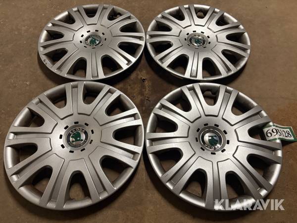 Hjulkapsler - Skoda 15" - 4 styk