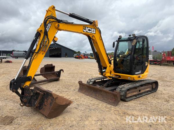 Gravemaskine JCB 8085 ZTS med tilbehør
