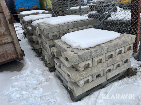 Hegnfødder Muba 225 styk (5 paller)