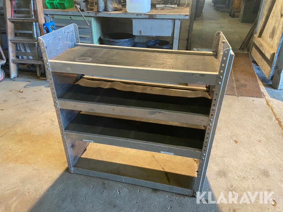 Indretning Reol Varebil