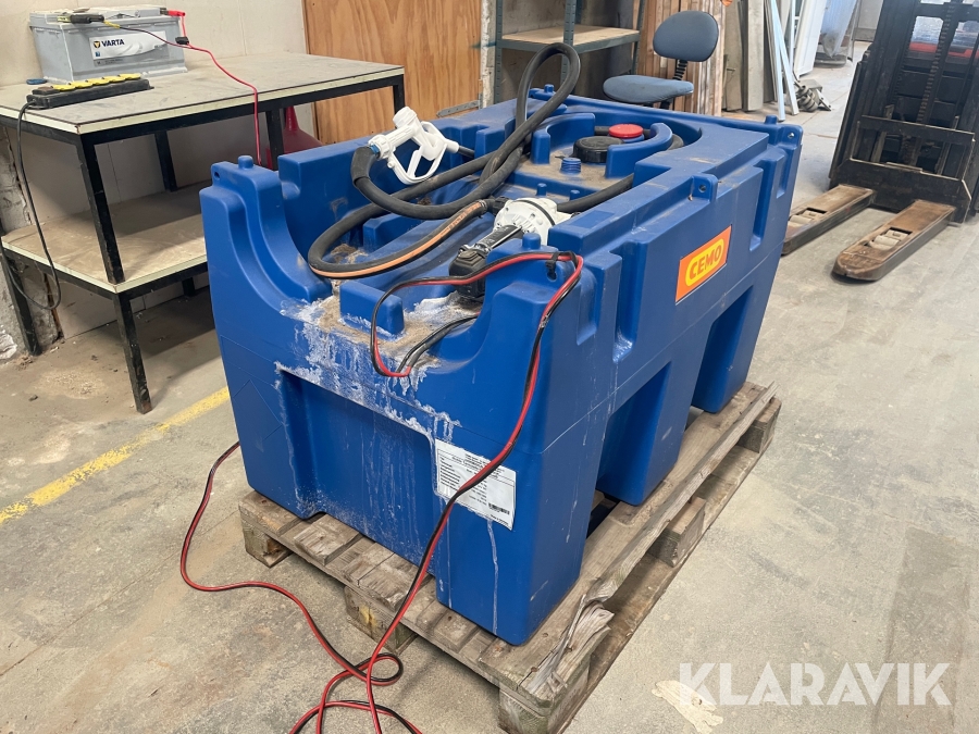 ADBlue tank Cemo Blur-mobile easy 430L med pumpe