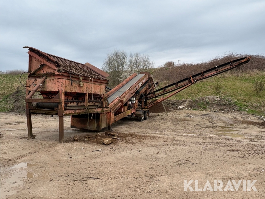 Mobilt Sorterings anlæg Terex Finlay 393