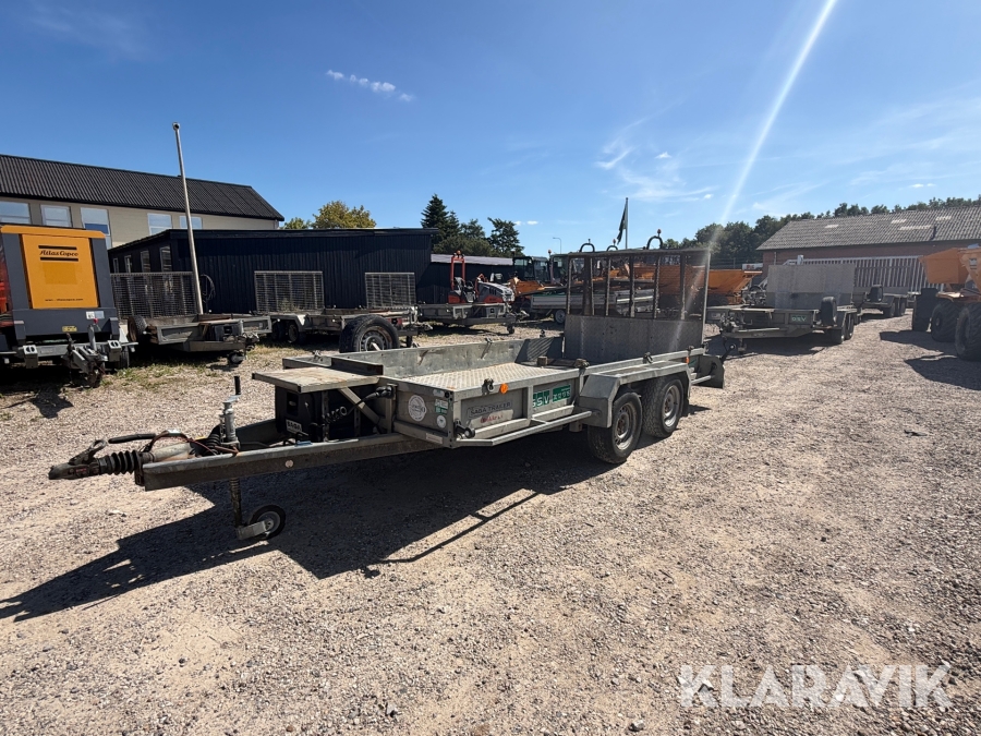 Maskintrailer TIKI-Treiler TP385-DLB