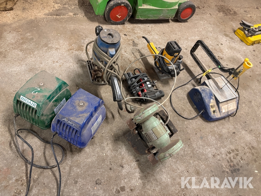 Værktøj blandet lot