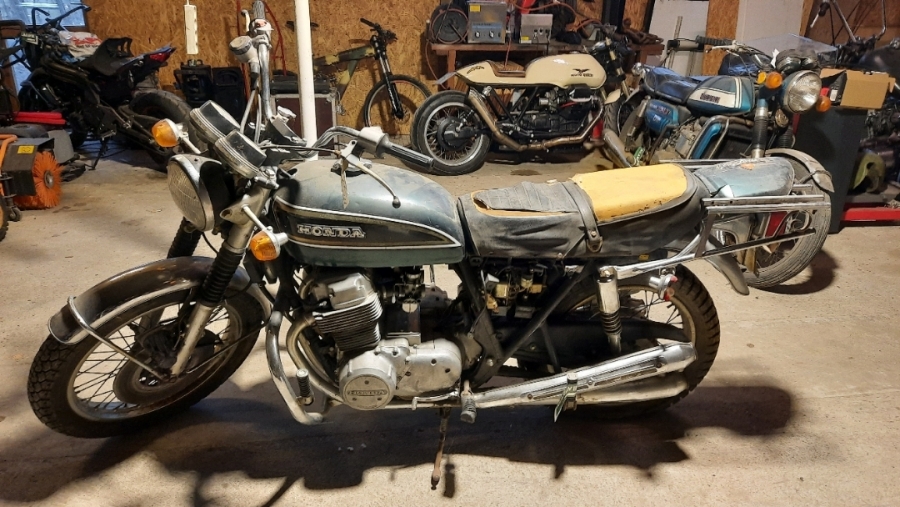 CB 750 uden reg