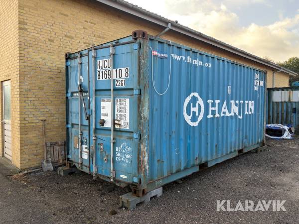 Container isoleret Hanjin shipping KB20-DC-02 R1