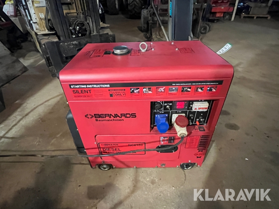 Generator Bernards RC8100 Silent