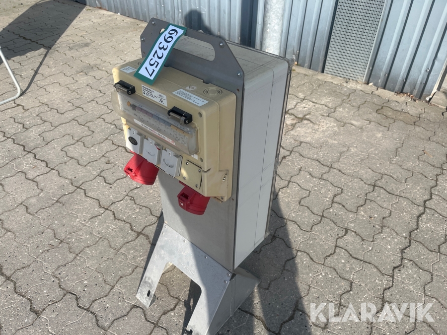 Byggestrømstavle NST 1styk