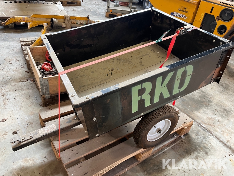 Trailer Yard Commando Equipment til havetraktor / ATV