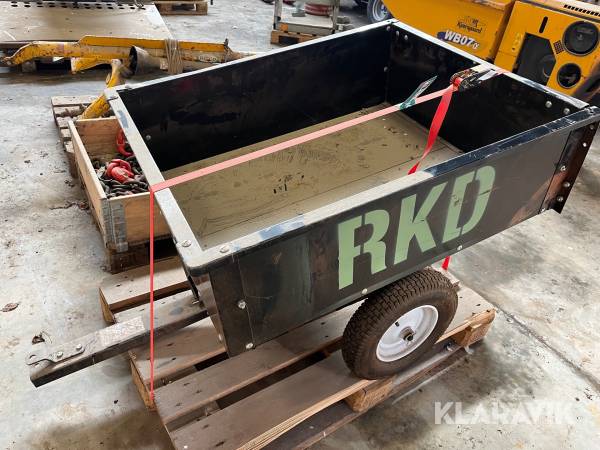 Trailer Yard Commando Equipment til havetraktor / ATV