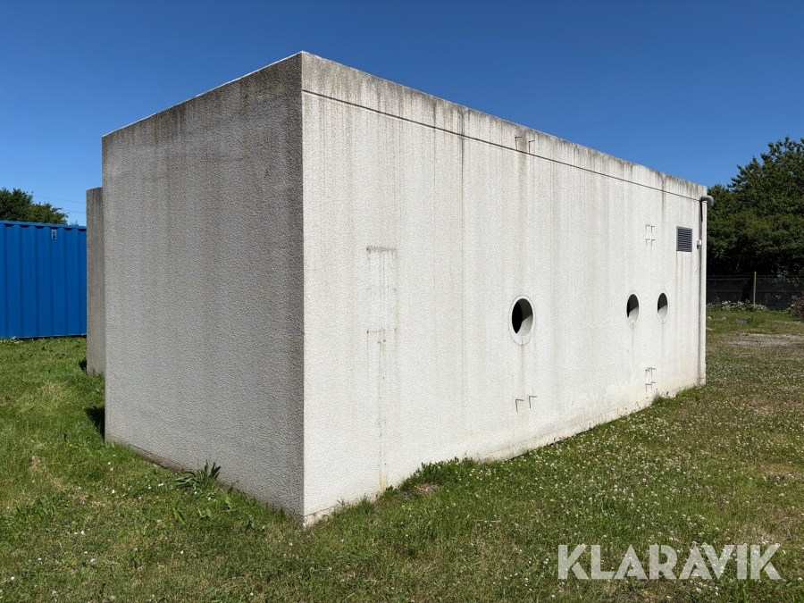 Container Laumer Garagebau Skurmodul