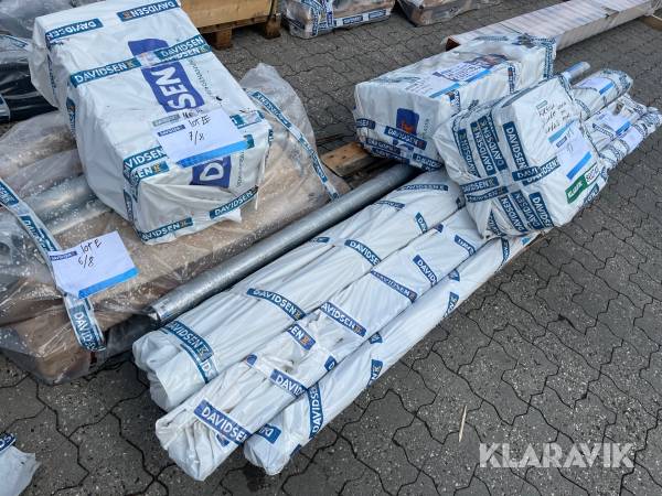 Blandet nedløb Lindab Render/nedløb 8 kolli