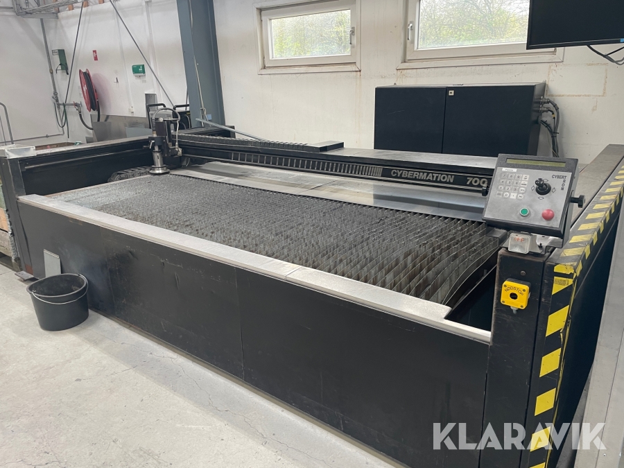 CNC plasmaskærer Cybermation 700A 3000/1500 mm