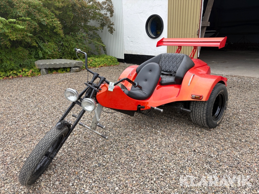 Motorcykel trehjulet