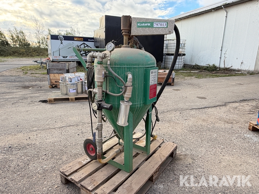 Sandblæser Dustfree blasting DB800