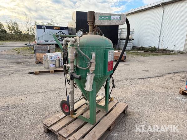 Sandblæser Dustfree blasting DB800
