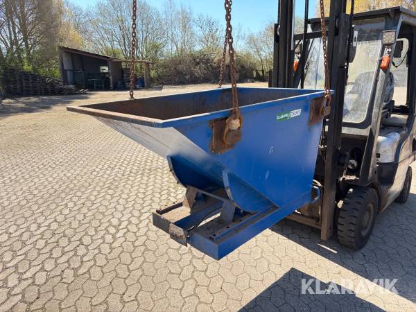 Vippe container WFI AB 600 L - Speciel fremstillet