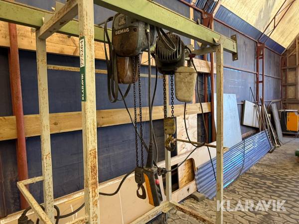 Elektriske taljer Demag 2 stykker