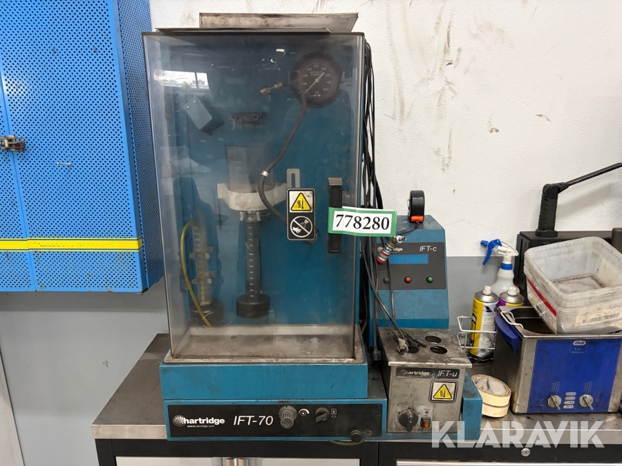 Testbænk Hartridge IFT-70