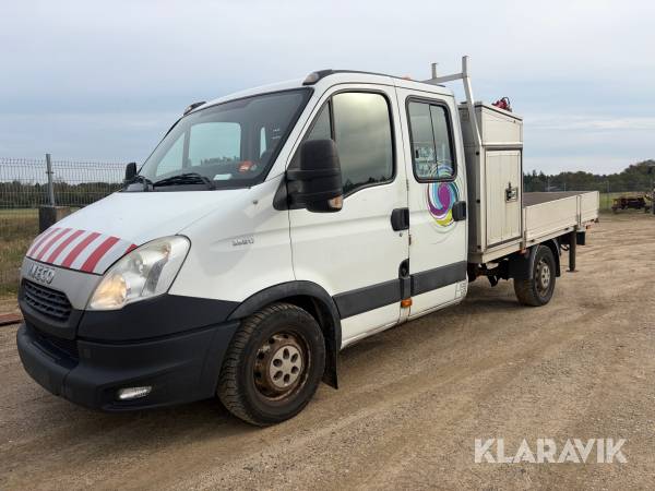 Ladbil Iveco Daily 35S17 med kran