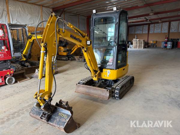 Minigraver Komatsu Pc 16r hs
