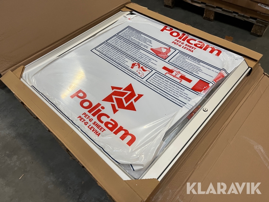 Infoboks med lås 2 styk