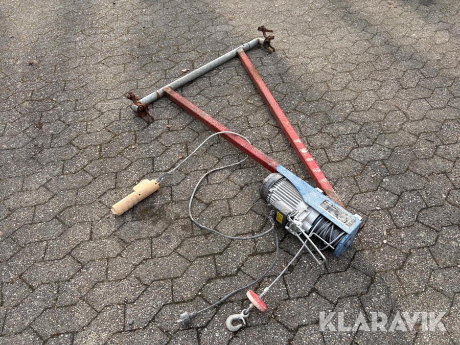 Kran til haki stillads