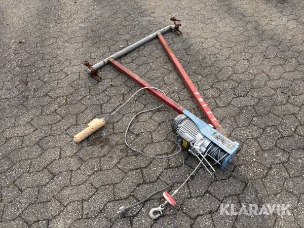 Kran til haki stillads