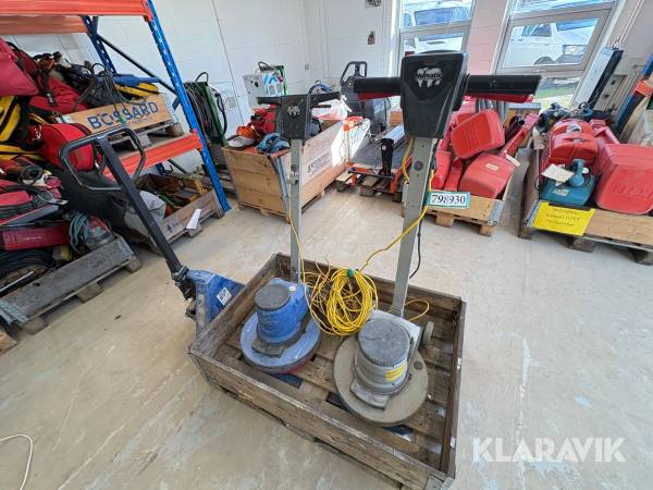 Gulvsliber/polere maskiner Numatic HFM1515G/ 2 styk