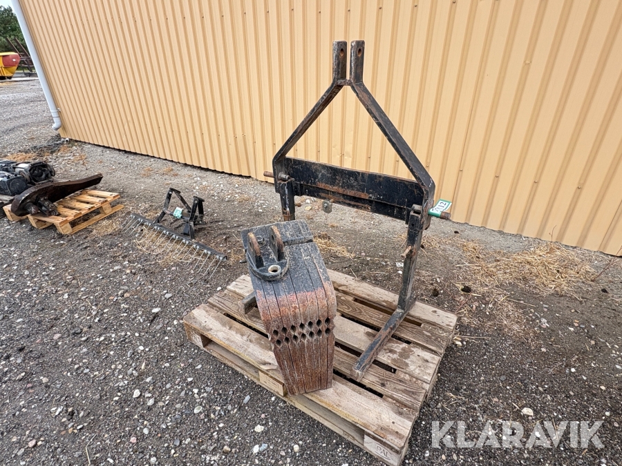 Frontvægt Heva 8x45 kilo
