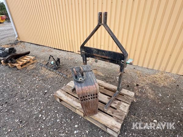 Frontvægt Heva 8x45 kilo