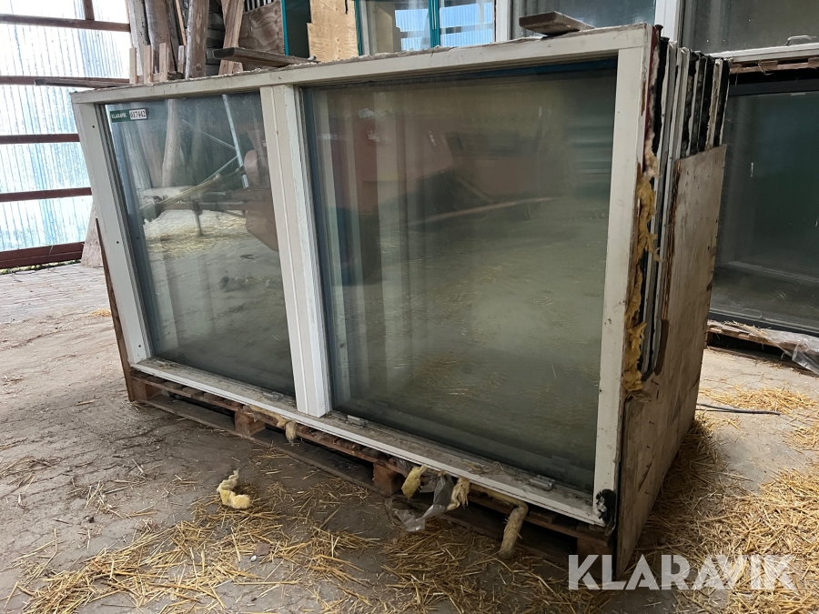 Brugte vinduer Velfac 200 træ/alu