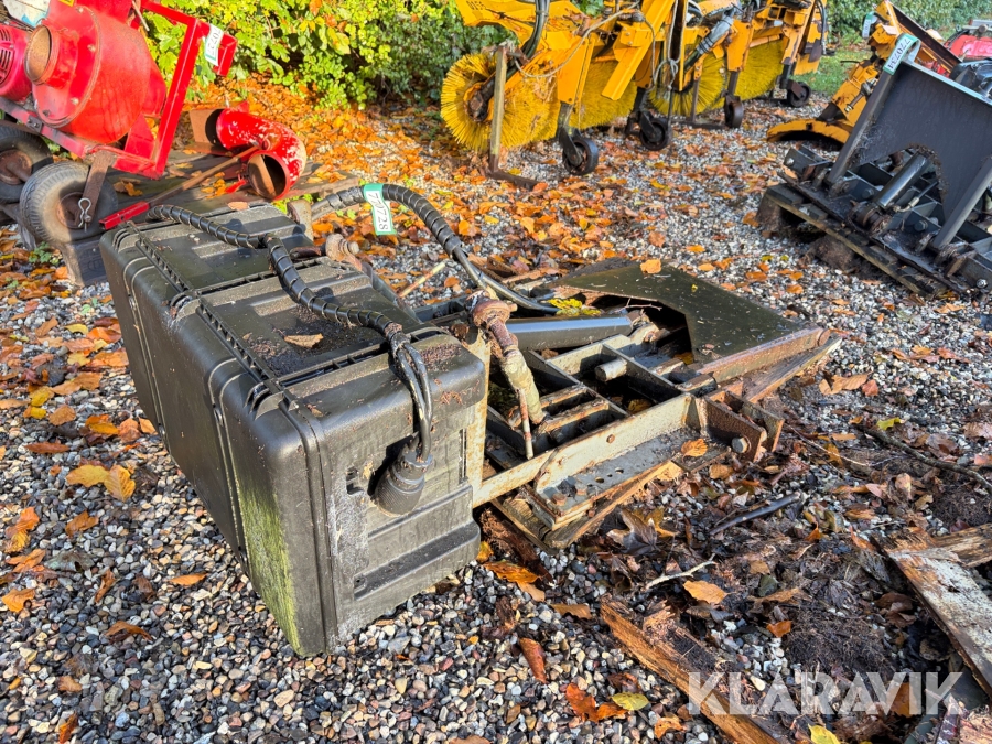 Hydraulisk ophæng Sneplov med hydraulikmotor