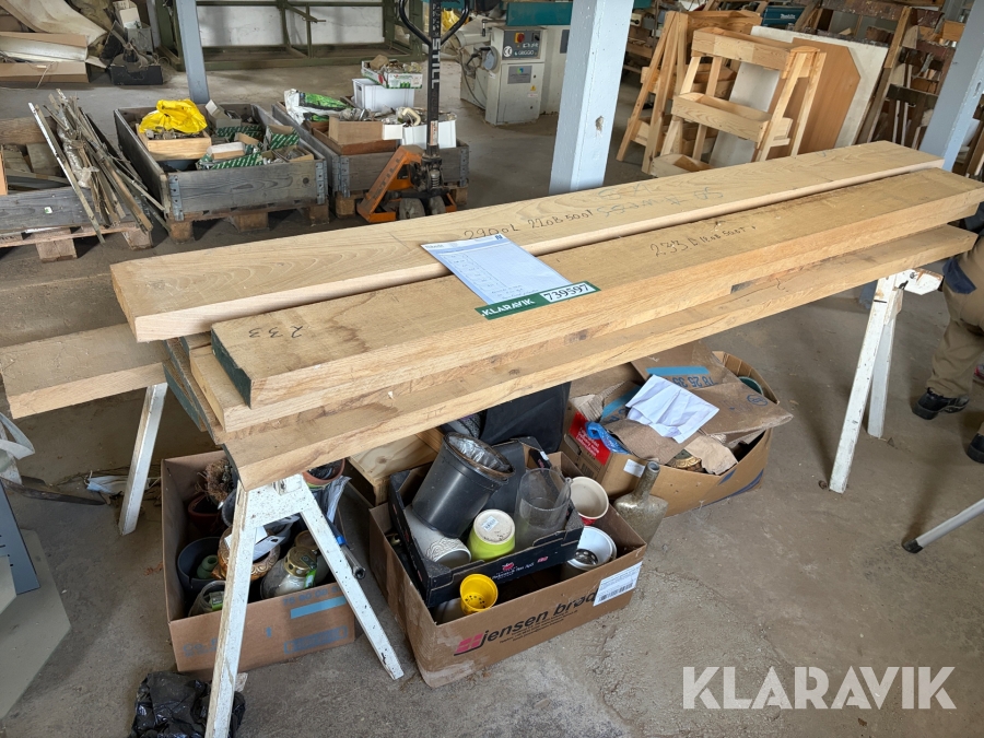 Egetræs planker