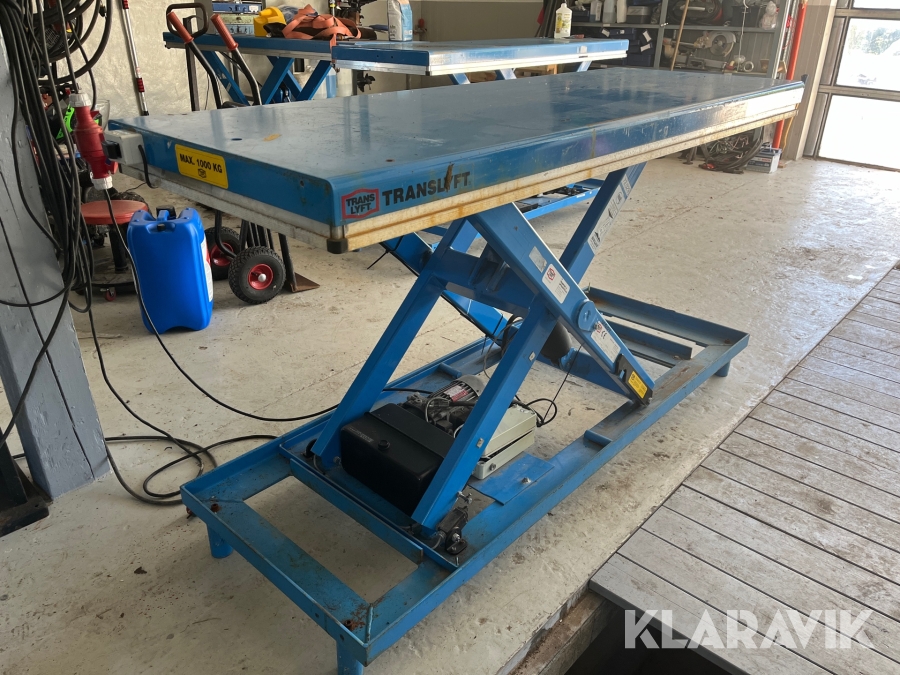 Sakselift Trans Lyft TL 1000 el hydraulisk