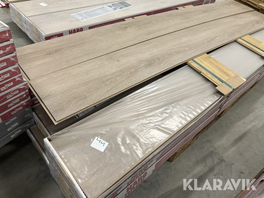 Laminatgulv Haro Oak Veneto Crema 32m2