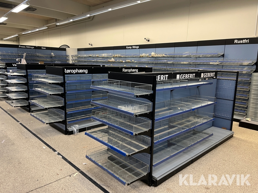 Værksteds/butik inventar