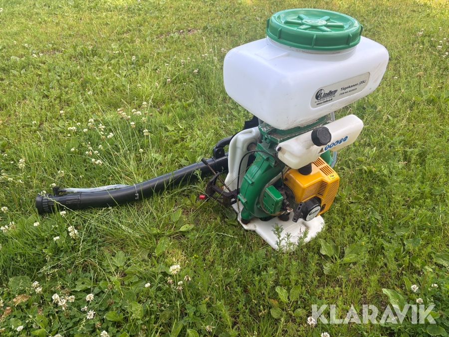 Rygsprøjte / tågekanon P-Lindberg 20L